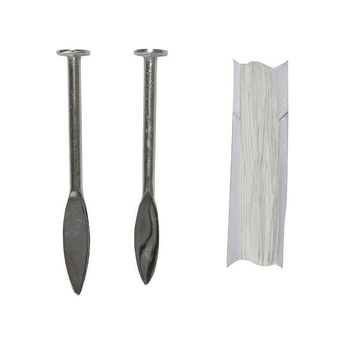 Faithfull LP1 Line Pins (Card of 2) & Line 18m Faithfull - Town Tools