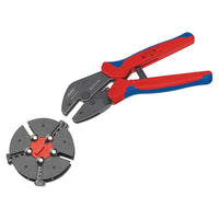 Knipex Multicrimp® Pliers Set - 3 Quick Change Cartridges