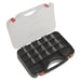 Sealey Parts Storage Case 42 Compartment Double-Sided APAS42 Sealey - Town Tools 