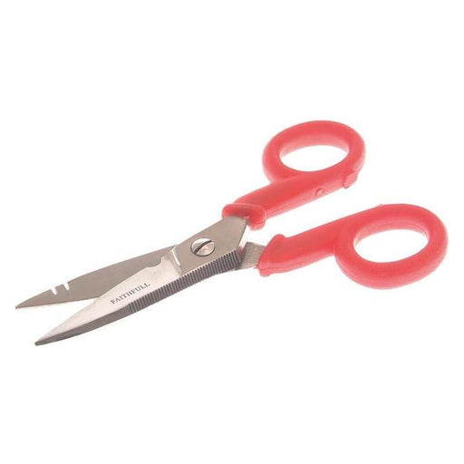Faithfull Electrician's Wire Cutting Scissors 125mm (5in) Faithfull - Town Tools