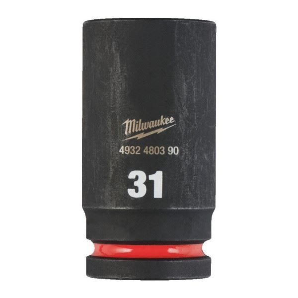 Milwaukee 31Mm 3/4 Impact Socket Deep-1Pc Ne 4932480390 Milwaukee - Town Tools 