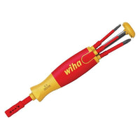 Wiha LiftUp electric Bit Magazine SL/PZ/PZS Screwdriver Set, 6 Piece
