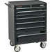 Draper Roller Tool Cabinet, 7 Drawer, 26", Black 35743 Draper - Town Tools 