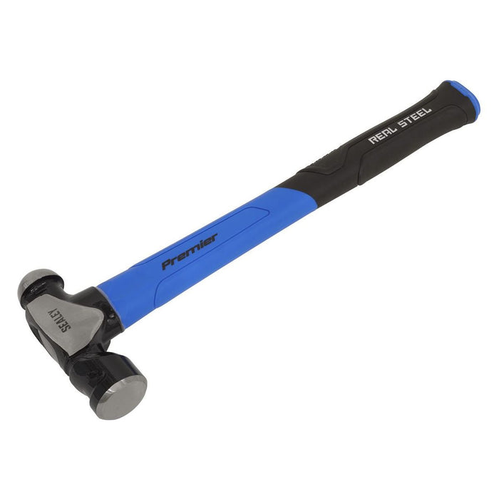 Sealey Ball Pein Hammer with Fibreglass Shaft 32oz BPHG32 Sealey - Town Tools 