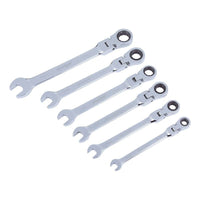 Bluespot Tools Flexible Head Ratchet Set, 6 Piece