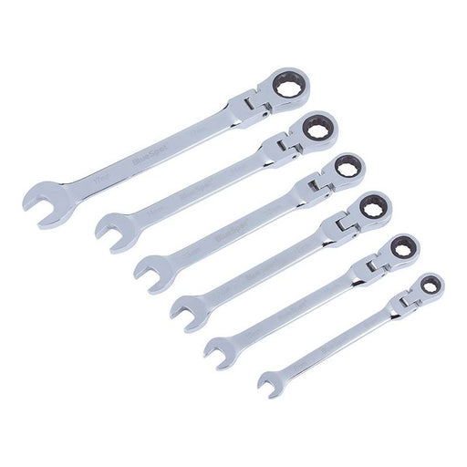 Bluespot Tools Flexible Head Ratchet Set, 6 Piece BlueSpot Tools - Town Tools