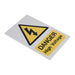 Sealey High Voltage Warning Sign 200 x 300mm HVSA4 Sealey - Town Tools 