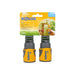 Hozelock 2050 Hose End Connector Plus for Ø12.5-15mm (1/2-5/8in) Hose (Twin Pack) Hozelock - Town Tools