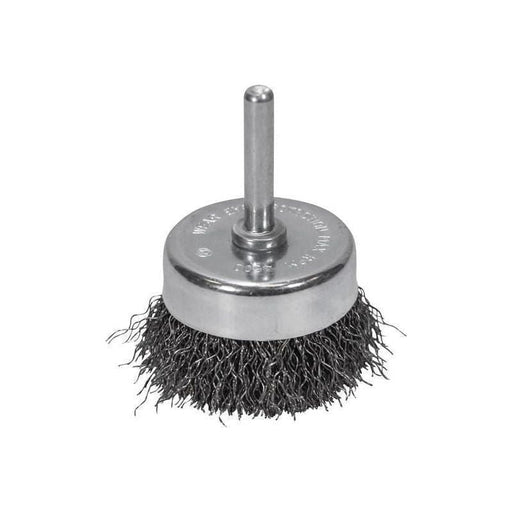 Faithfull Wire Cup Brush 50mm x 6mm Shank, 0.30mm Wire Faithfull - Town Tools