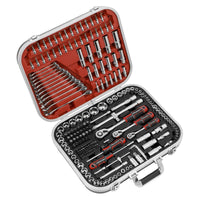 Sealey Premier Premier Socket Set 1/4", 3/8" & 1/2"Sq Drive 216pc AK7982
