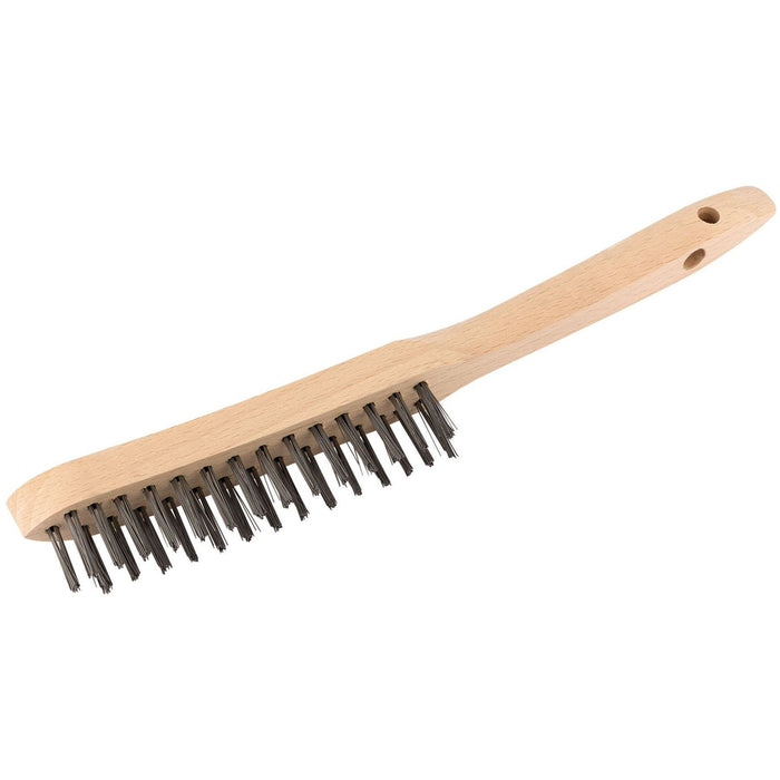 Draper Wire Scratch Brush, 2 Row, 290mm 50934 Draper - Town Tools 