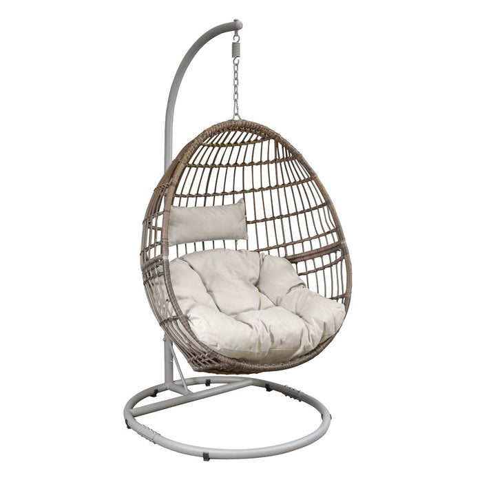 Dellonda Single Swinging Egg Chair with Cushion DG60