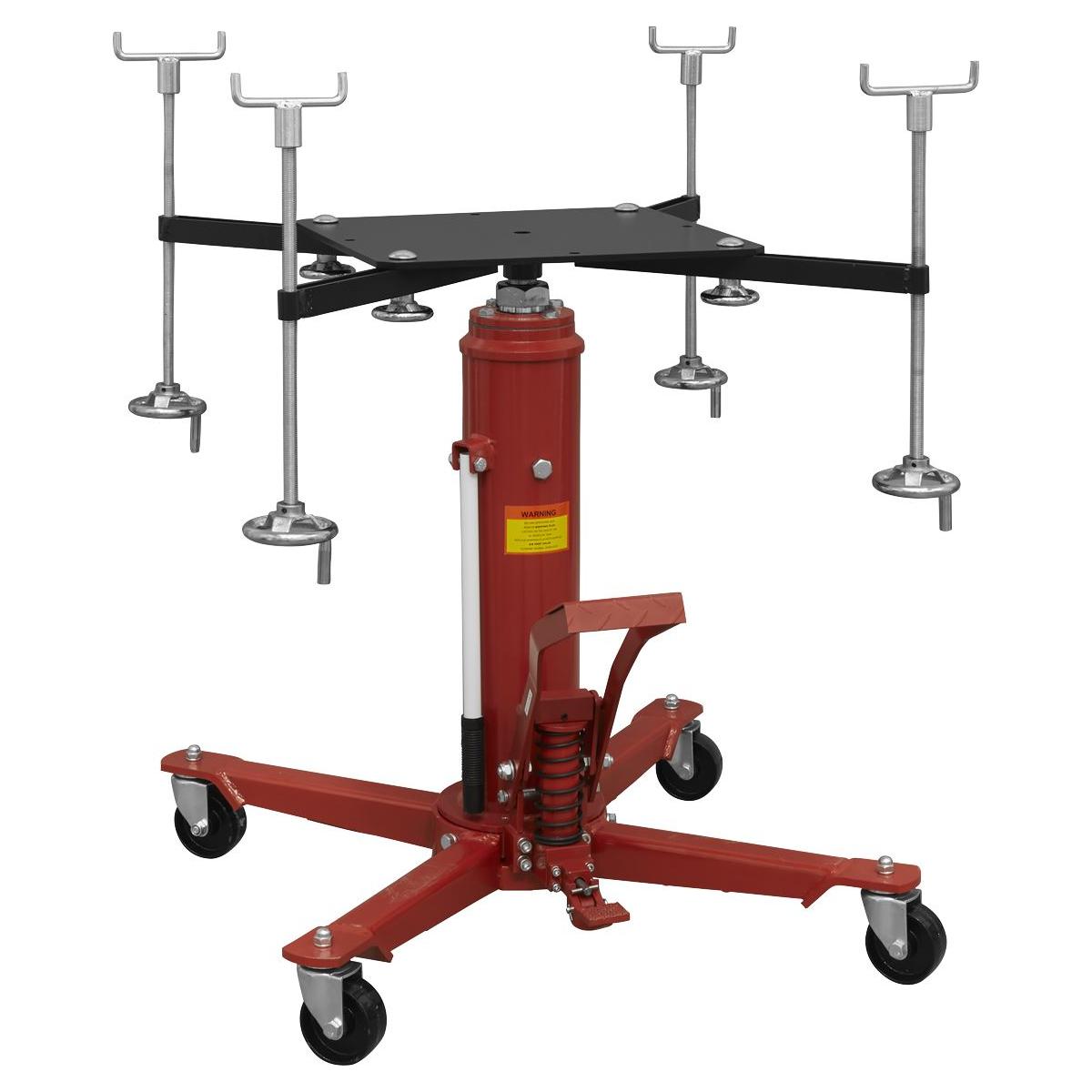 Sealey Subframe Cradle and 800kg Transmission Jack Combo SFC800COMBO Sealey - Town Tools 