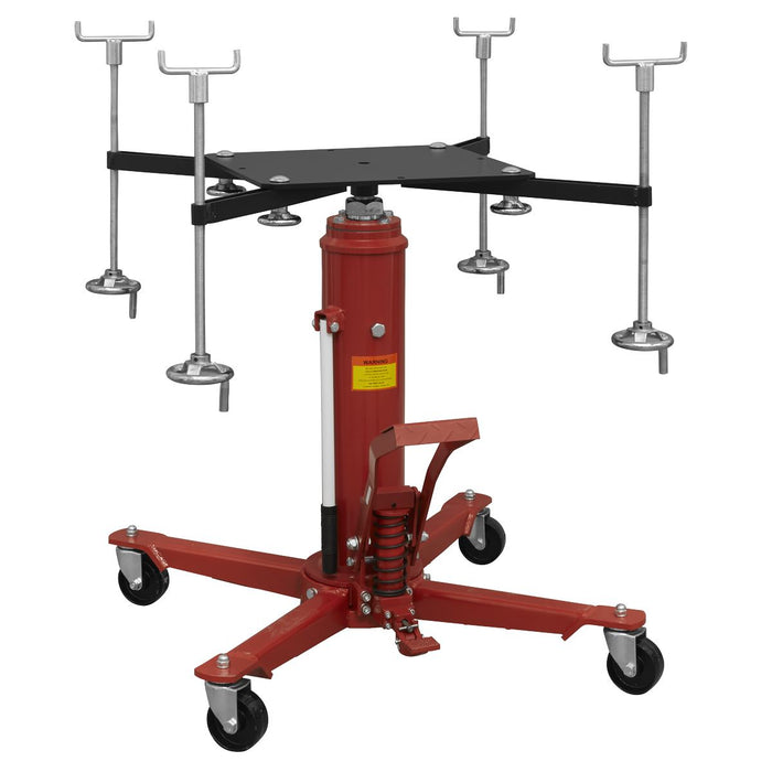 Sealey Subframe Cradle and 800kg Transmission Jack Combo SFC800COMBO Sealey - Town Tools 