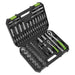 Sealey Socket Set 94pc 1/4" & 1/2"Sq Drive WallDrive Metric S01210 Sealey - Town Tools 