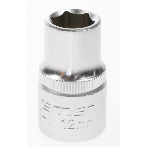 Sealey Socket 1/2"dr 12mm (6pt)