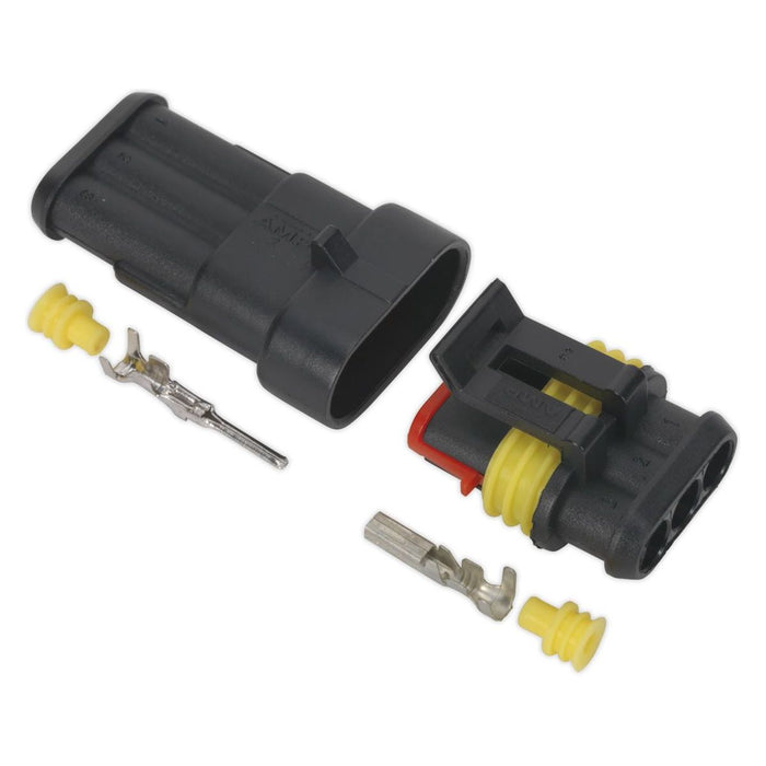 Sealey Superseal Male & Female Connector 3-Way SSC3MF Sealey - Town Tools 