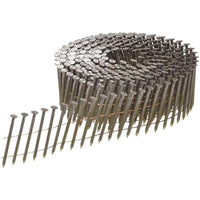 Bostitch Bright Ring Shank Coil Nails 2.1 x 35mm (Pack 24,500)
