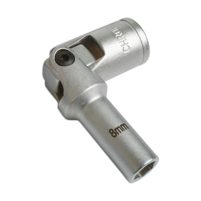 Laser Universal Joint Glow Plug Socket 3/8"D 8mm 5854