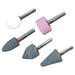 Silverline Mounted Stone Set 5pce 6mm Shank Silverline - Town Tools 