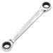 Draper Draper HI-TORQ Metric Double Ratchet Ring Spanner, 12 x 13mm Draper - Town Tools