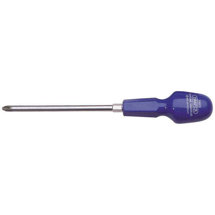 Draper Cross Slot Cabinet Pattern Screwdriver, No.3 x 150mm (Sold Loose) 19506 Draper - Town Tools 