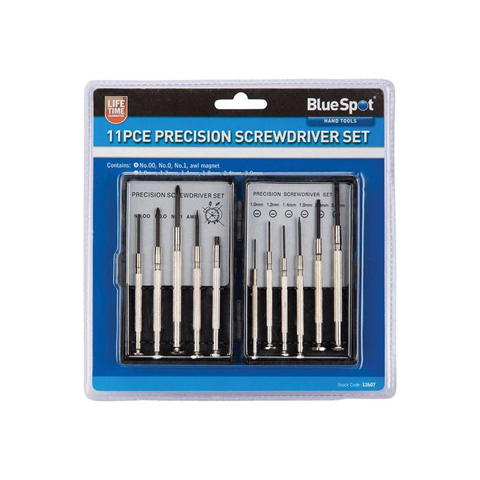 Bluespot Tools Precision Screwdriver Set, 11 Piece BlueSpot Tools - Town Tools