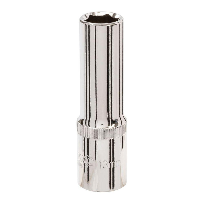 Silverline Deep Socket 1/2" Drive 6pt Metric 13mm Silverline - Town Tools 