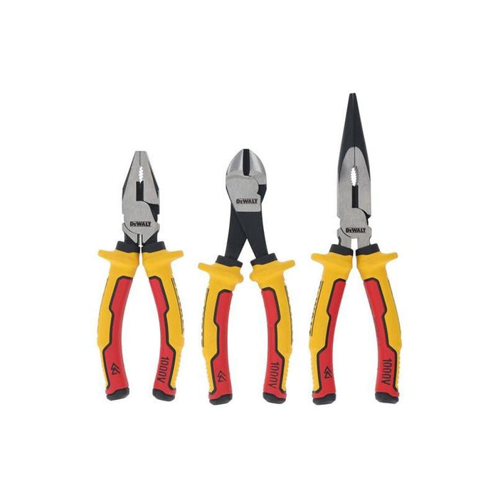 Dewalt VDE Plier Set, 3 Piece Dewalt - Town Tools