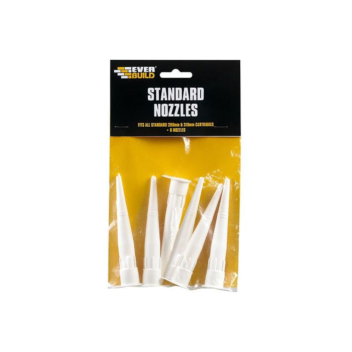 Everbuild Sika Standard Nozzle Pack of 6 Everbuild Sika - Town Tools