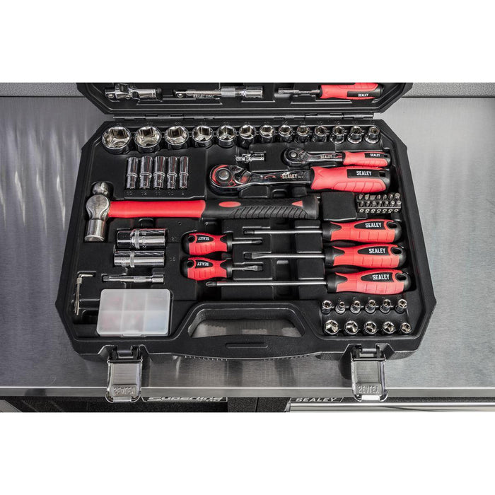 Sealey Mechanic's Tool Kit 100pc AK7400 Sealey - Town Tools 