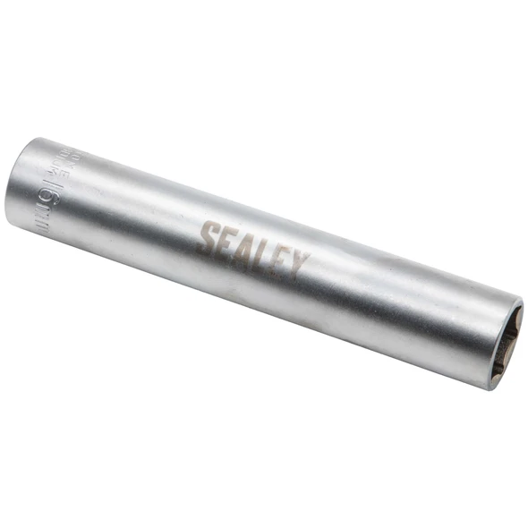 Sealey 3/8"Dr Extra-Deep Hex Socket 16mm (120mmL)