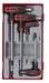 Teng Tools T-Handle Ball Point Hex Key Set TT1 7 Pieces Teng Tools - Town Tools 