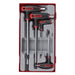 Teng Tools T-Handle Ball Point Hex Key Set TT1 7 Pieces Teng Tools - Town Tools 