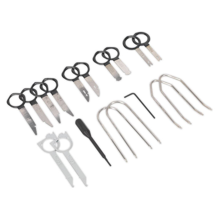 Sealey Radio Release Tool Set 18pc VS8041 Sealey - Town Tools 