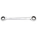 Draper Draper HI-TORQ Metric Double Ratchet Ring Spanner, 17 x 19mm Draper - Town Tools