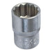 King Dick Socket SD 1/2" Metric 12pt 21mm King Dick - Town Tools 