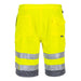 Portwest Hi-Vis Polycotton Shorts - Yellow/Grey - Large Portwest - Town Tools 