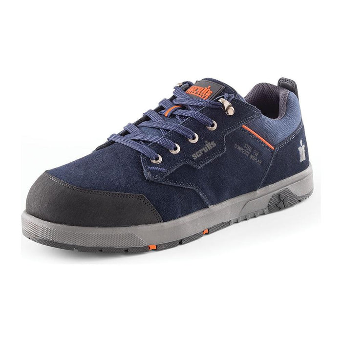 Scruffs Halo 3 Safety Trainers Navy Size 12 / 47 Scruffs - Town Tools 