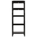 Bunker 22 Piece Modular 5 Tier Racking with Stainless Steel Shelving, 750mm Draper - Town Tools