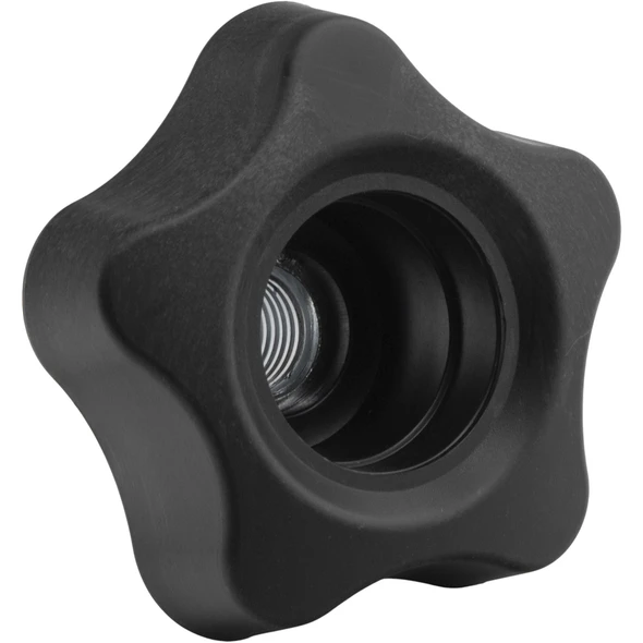 Sealey Knob, Plastic, OD: 78mm, M16 Threaded Female Fitting