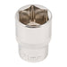 Silverline Socket 1/2" Drive 6pt Metric 21mm Silverline - Town Tools 