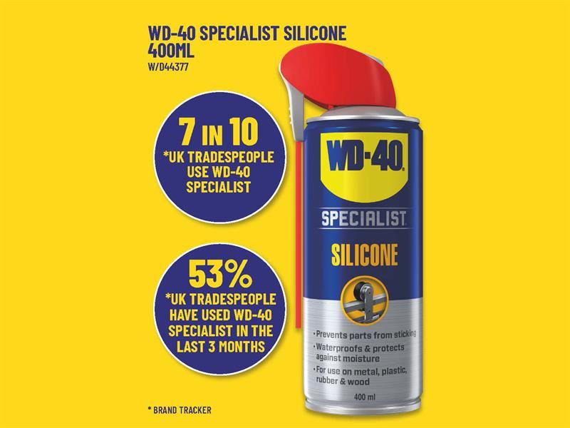 WD-40 Specialist Silicone Spray 400ml WD-40� - Town Tools