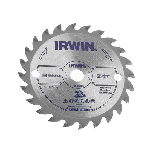 Irwin® General Purpose Saw Blade 85 x 10mm x 24T ATB IRWIN® - Town Tools