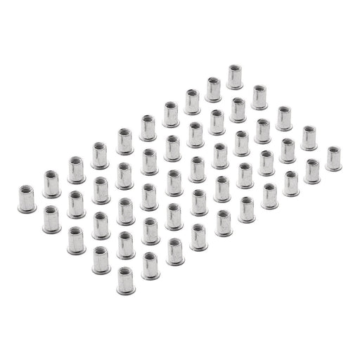 Draper Zinc Plated Threaded Insert Rivet Nuts, M10 x 1.5mm (Pack of 50) Draper - Town Tools