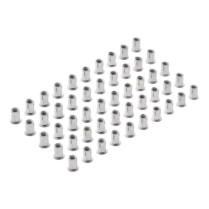 Draper Zinc Plated Threaded Insert Rivet Nuts, M10 x 1.5mm (Pack of 50) Draper - Town Tools