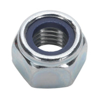Sealey Nylon Locknut M12 Zinc Pack of 25 NLN12