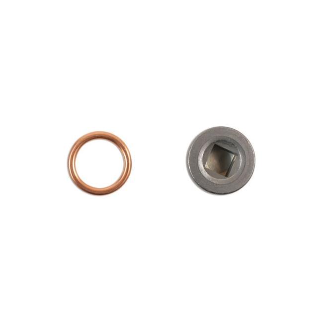 Connect HGV Sump Plug & Washer - for Renault 1pc 33152 Tool Connection - Town Tools 