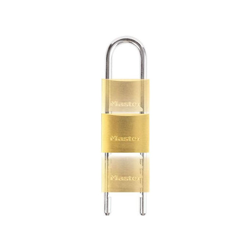 Master Lock Solid Brass 50mm Padlock with Adjustable Shackle Master Lock - Town Tools