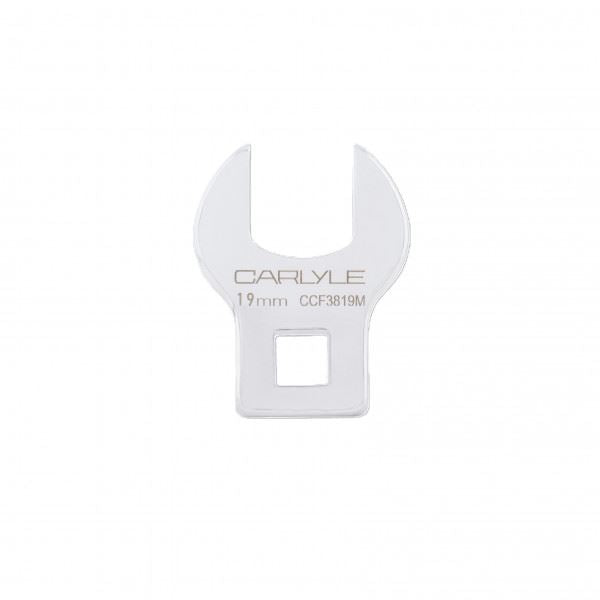 Carlyle Tools 3/8In Drive 19mm Open-End Crowfoot Wrench